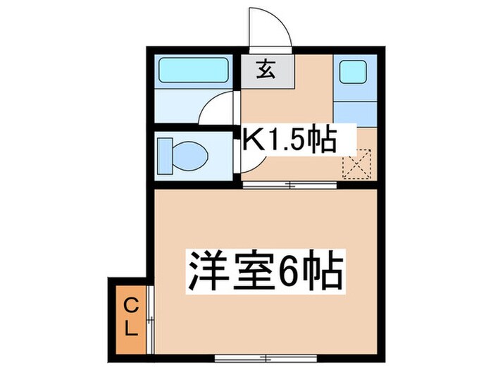 クレシアの物件間取画像