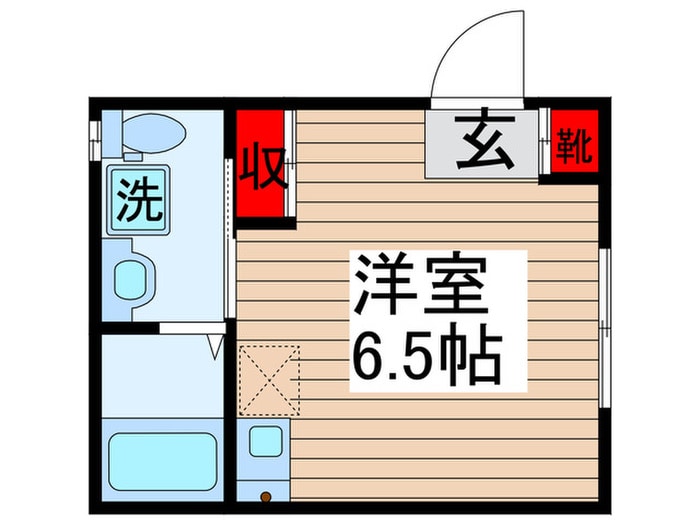 リシェス北千住の物件間取画像