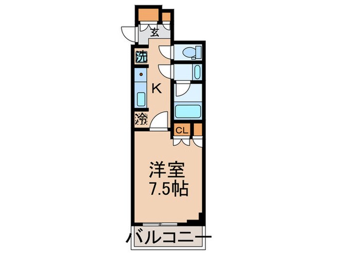 パークアクシス豊洲キャナルの物件間取画像