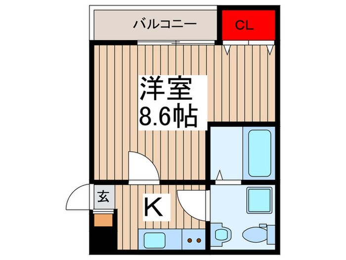 物件間取画像