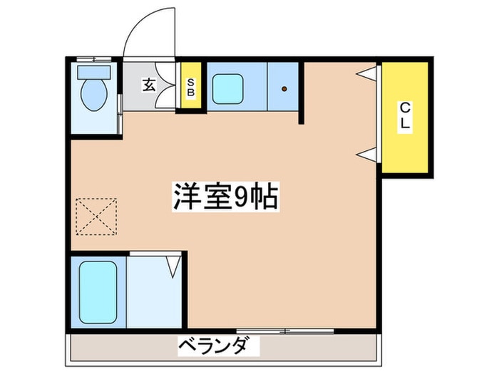 安達ビルの物件間取画像