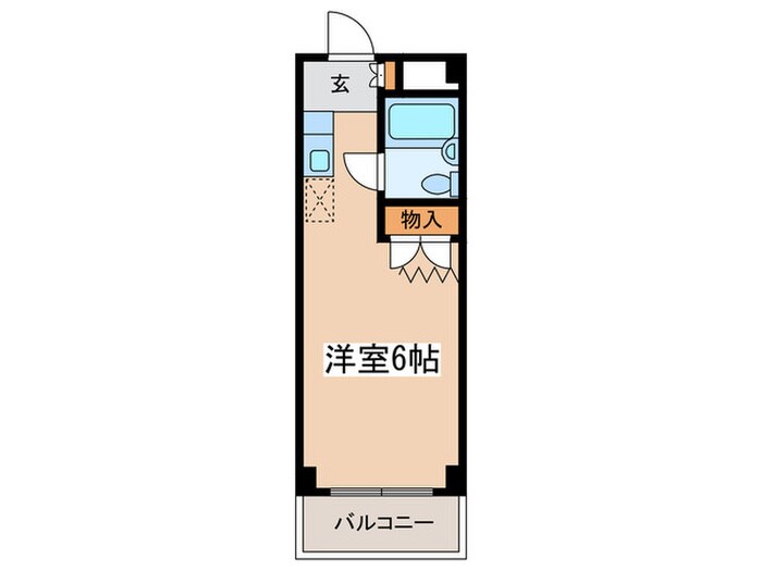 ドミールさつきが丘の物件間取画像