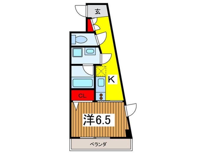 コンフォ－ト常盤の物件間取画像