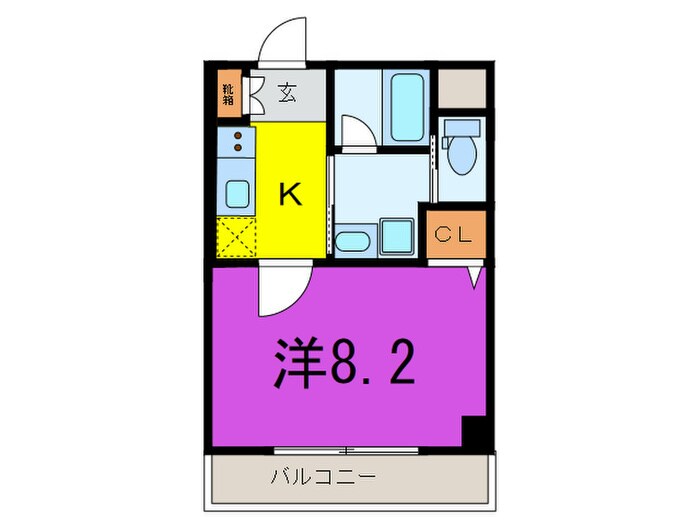 B CITY APARTMENT TOKYO NERIMAの物件間取画像