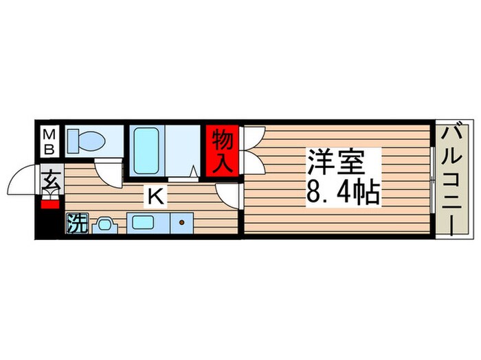 シャインドミールの物件間取画像