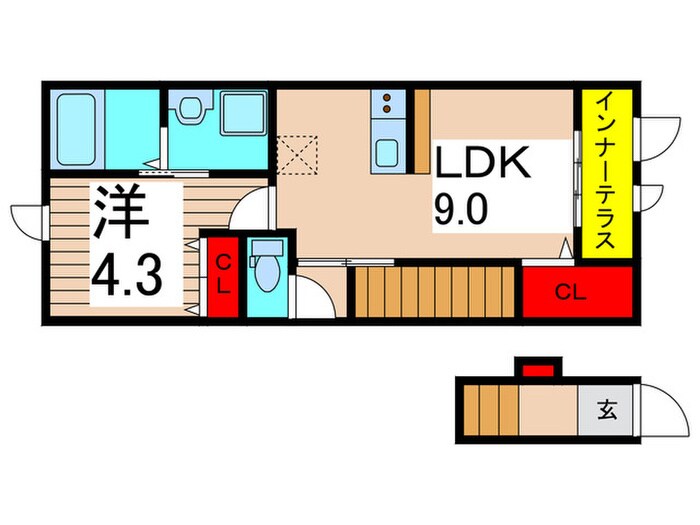 Grandeur東綾瀬の物件間取画像