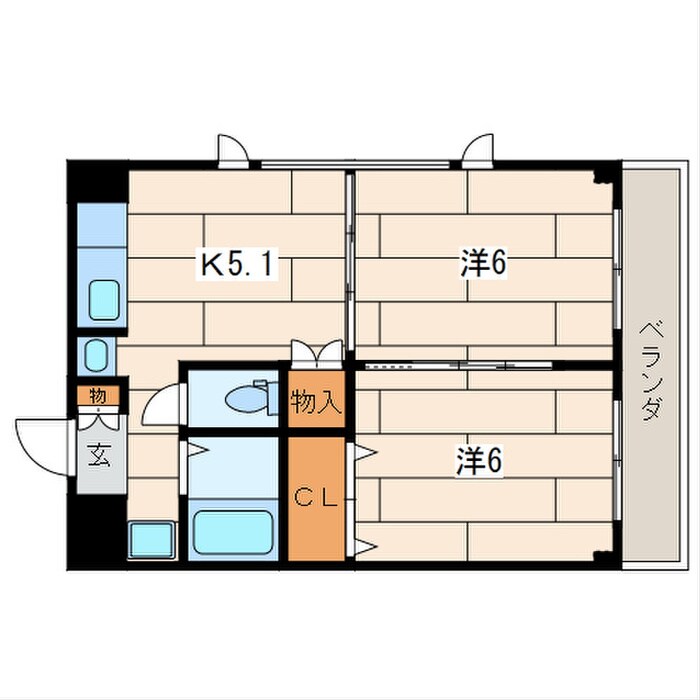 ＹＴビルⅠの物件間取画像