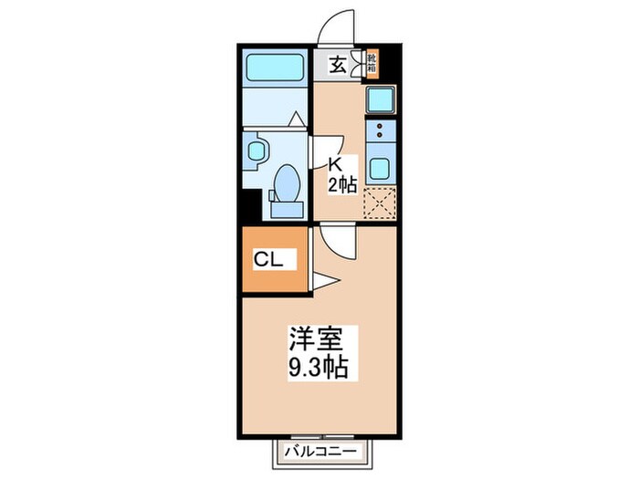 ハイムグレイスの物件間取画像