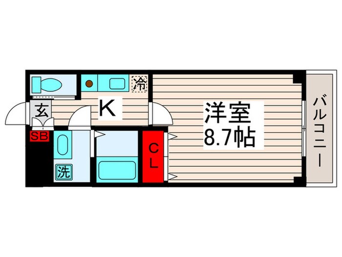Ｇreen　Ｇablesの物件間取画像