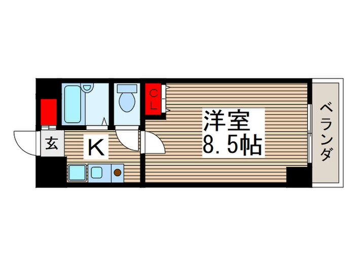 ガディス・パークの物件間取画像