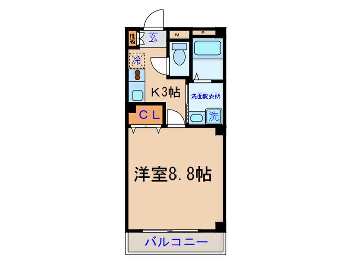 アンプル－ルフェ－ル宮内の物件間取画像