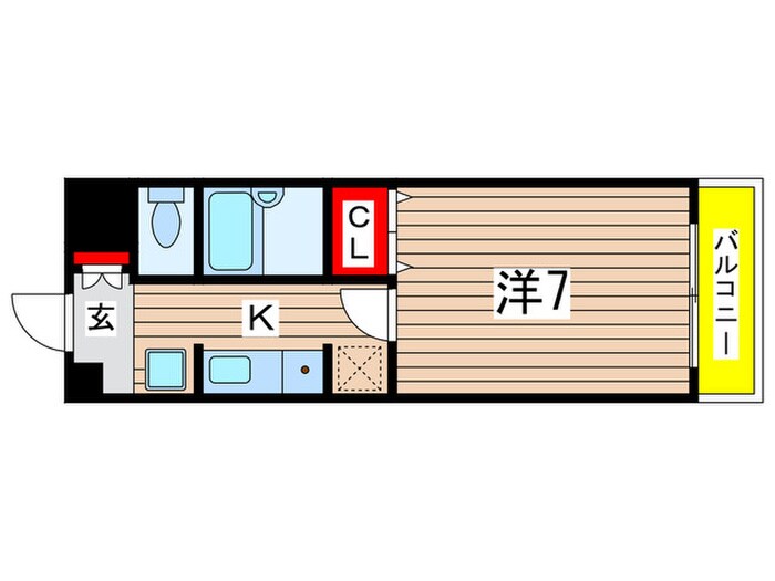 新田町小川マンションの物件間取画像