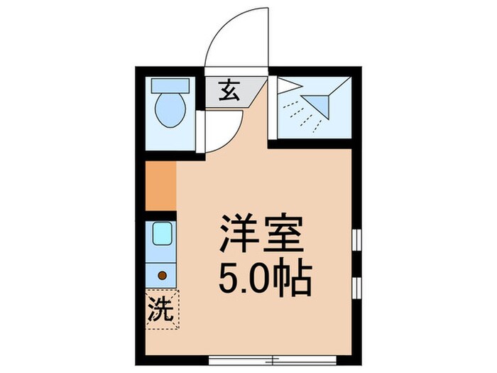 シャイニーソフト新宿落合Ａの物件間取画像