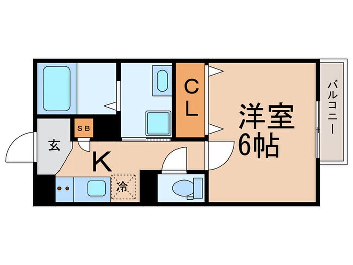 Ｖｅｒｄｅ　Ｗａｋａｍｉｙａの物件間取画像