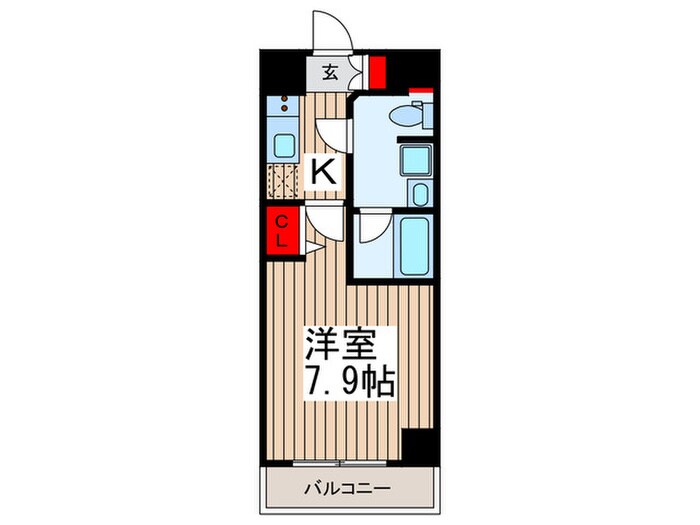 ティモーネ押上ドゥーエ(402)の物件間取画像