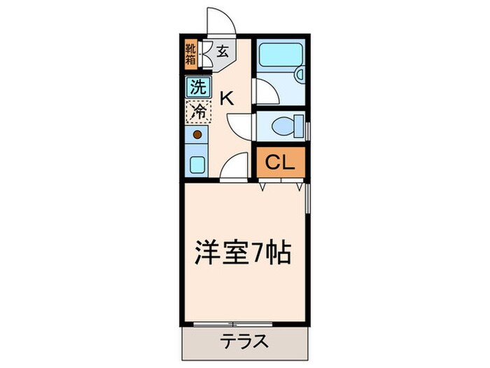 アゼリアハイツⅢの物件間取画像