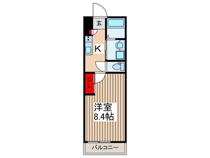 シャノアールの物件間取画像