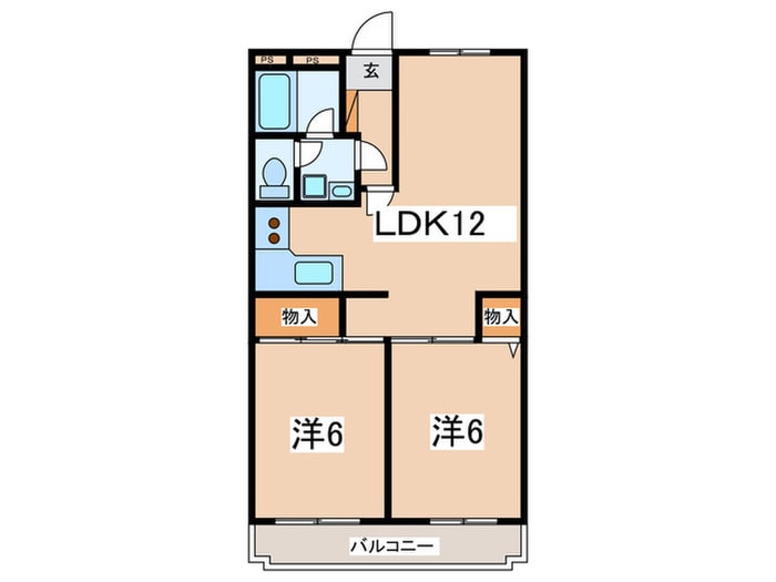 厚木参番館の物件間取画像