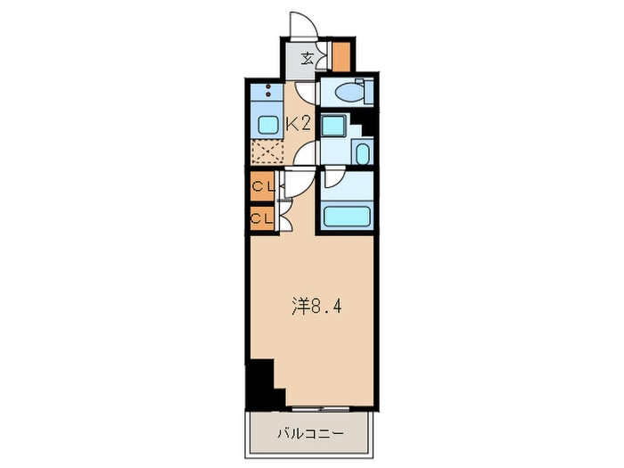 ルビア赤坂の物件間取画像