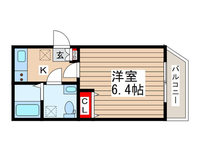ファーストステージ門前仲町の物件間取画像