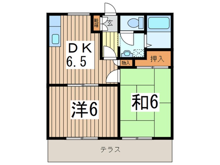 エスアイメゾンの物件間取画像