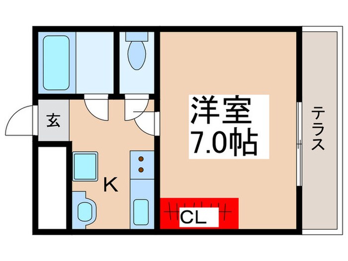 MILLETの物件間取画像