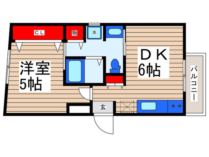 グリ－ンランドⅡの物件間取画像