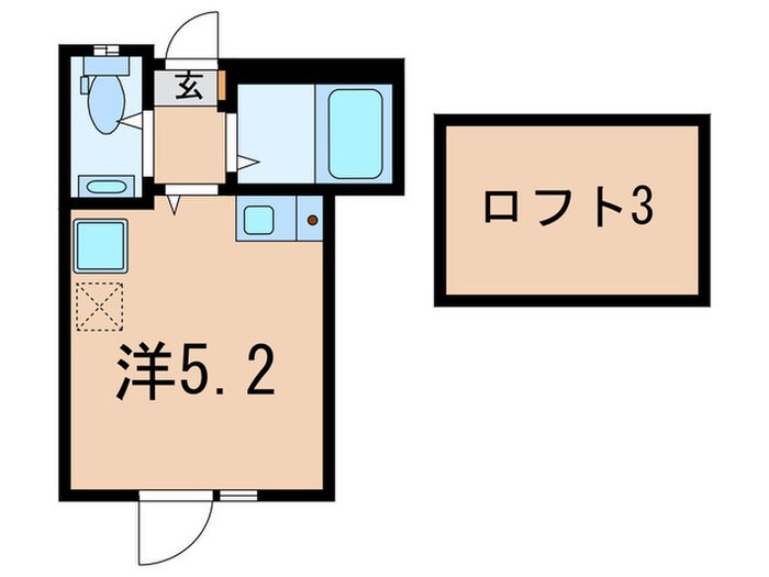 メゾン　ヴェルジェの物件間取画像