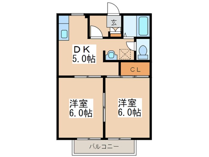 物件間取画像
