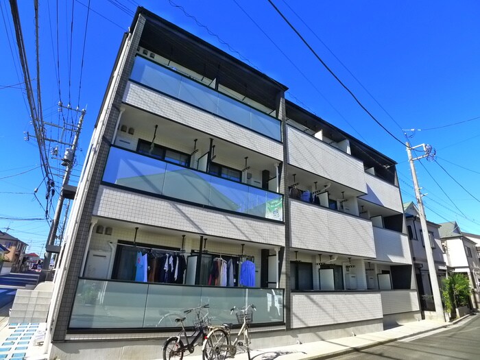 MELDIA新河岸の物件外観写真