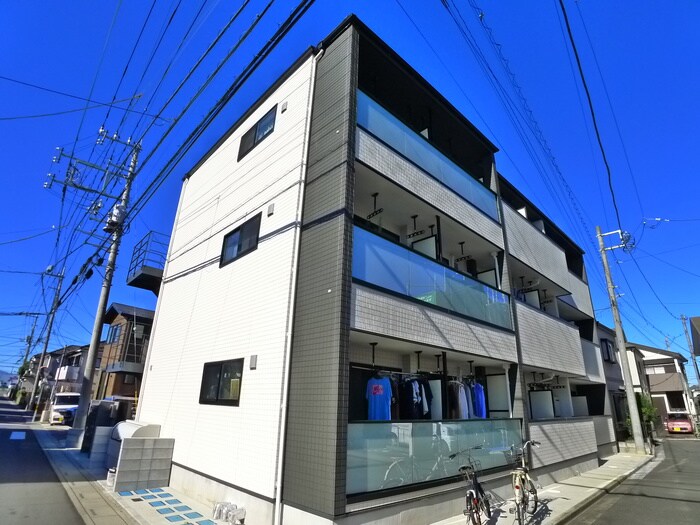 MELDIA新河岸の物件外観写真