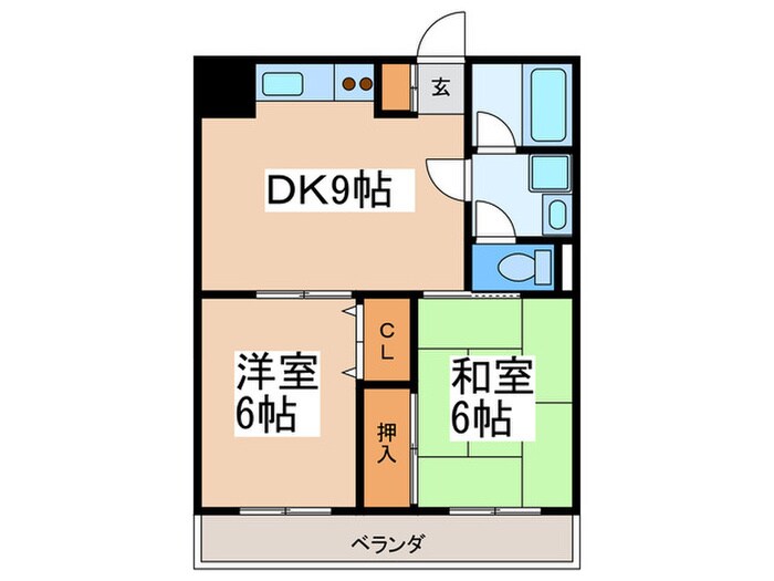 クワイエット柿の木台の物件間取画像