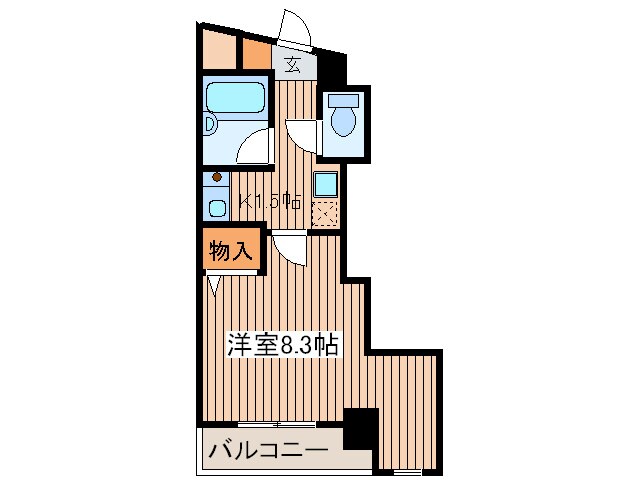 サンライズ當麻の物件間取画像