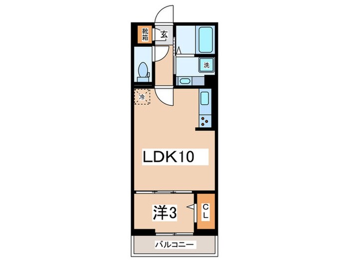 仮)D-ROOM矢部3丁目Aの物件間取画像