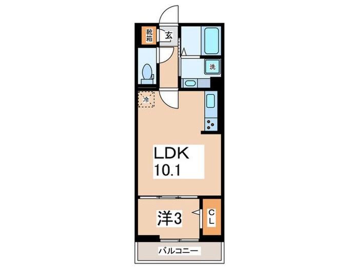 仮)D-ROOM矢部3丁目Aの物件間取画像