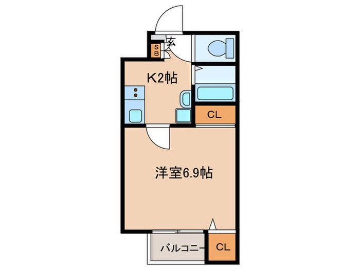 Privia千川の物件間取画像