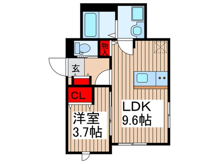 KEIAI　RESIDENCE　上尾　Ⅵの物件間取画像