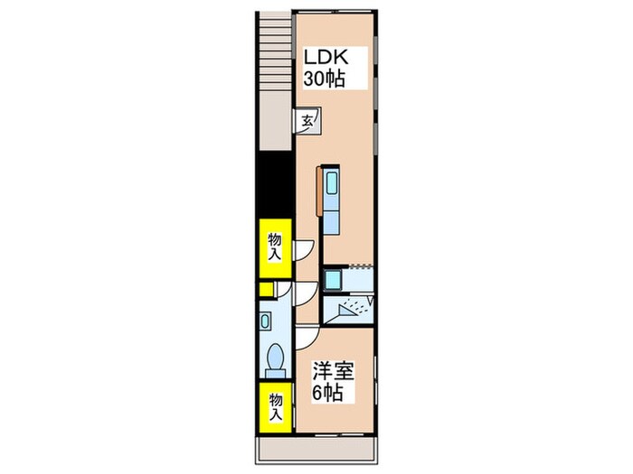 本町ビルの物件間取画像