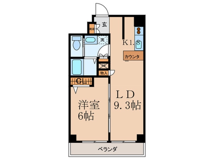 フォルマ－レ新中野の物件間取画像