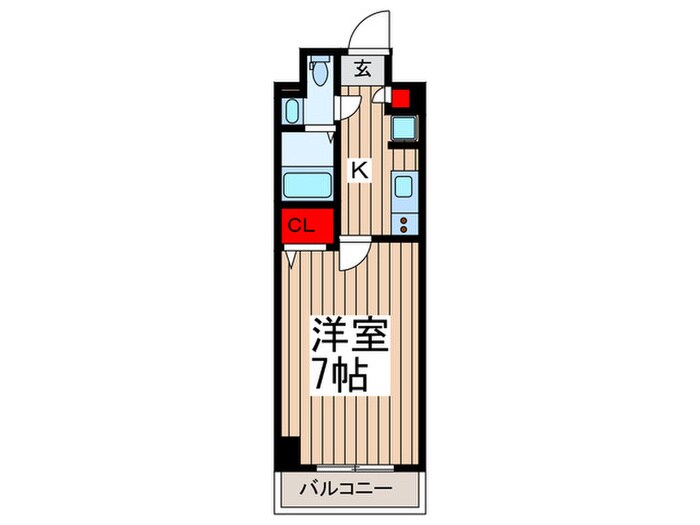 アルファコート西川口２６の物件間取画像