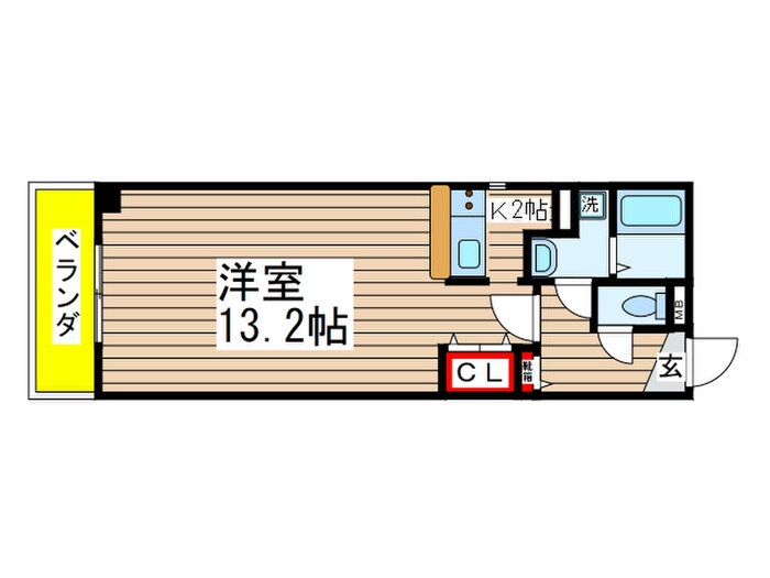 金太郎ヒルズⅧの物件間取画像