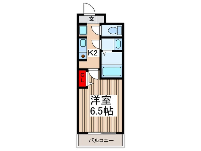 ジュネッセ浦和の物件間取画像