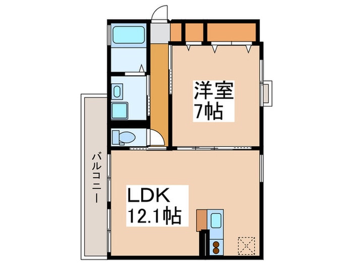 ヌフパレットの物件間取画像