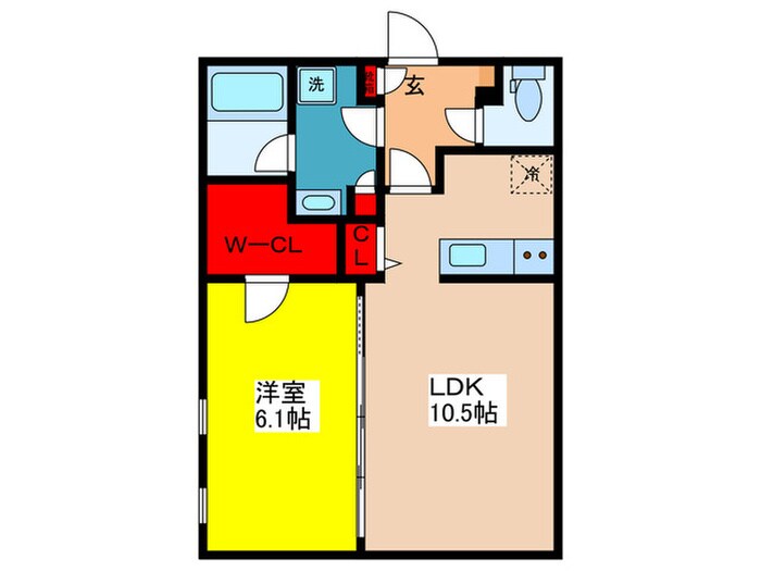 quador 高円寺の物件間取画像