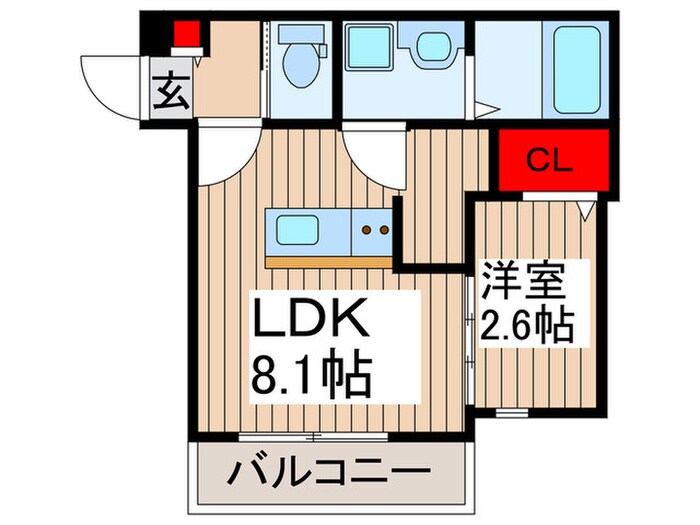 仮)KEIAIRESIDENCE北上尾Ⅱの物件間取画像