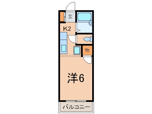 サンハイツの物件間取画像