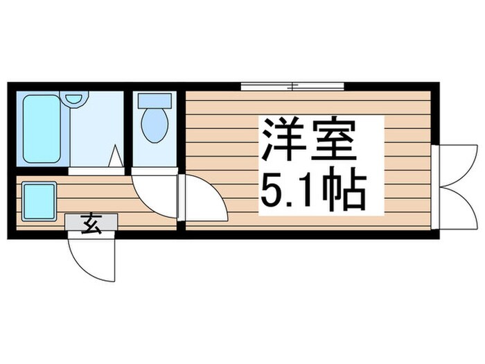 エスポワール日暮里の物件間取画像