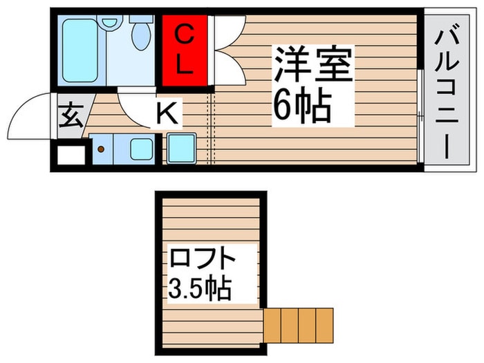 物件間取画像