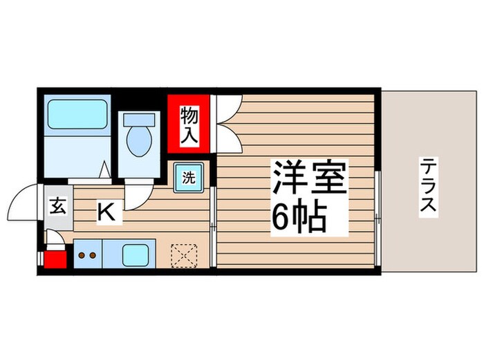 フォーブル幕張Ⅰの物件間取画像