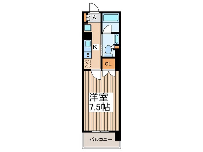 コンフォリア秋葉原EASTの物件間取画像